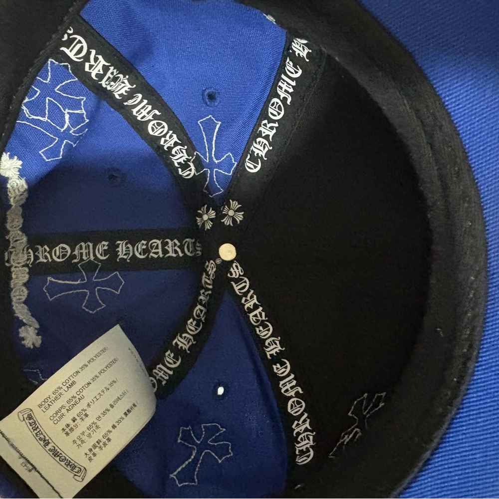 BRAND NEW Chrome Hearts Cross Patch Baseball Hat - Picture 8 of 11